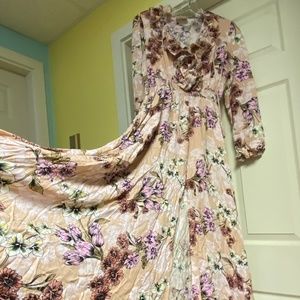 Jaase floral maxi dress